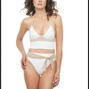 VODA SWIM Bikini high waisted bottom size M